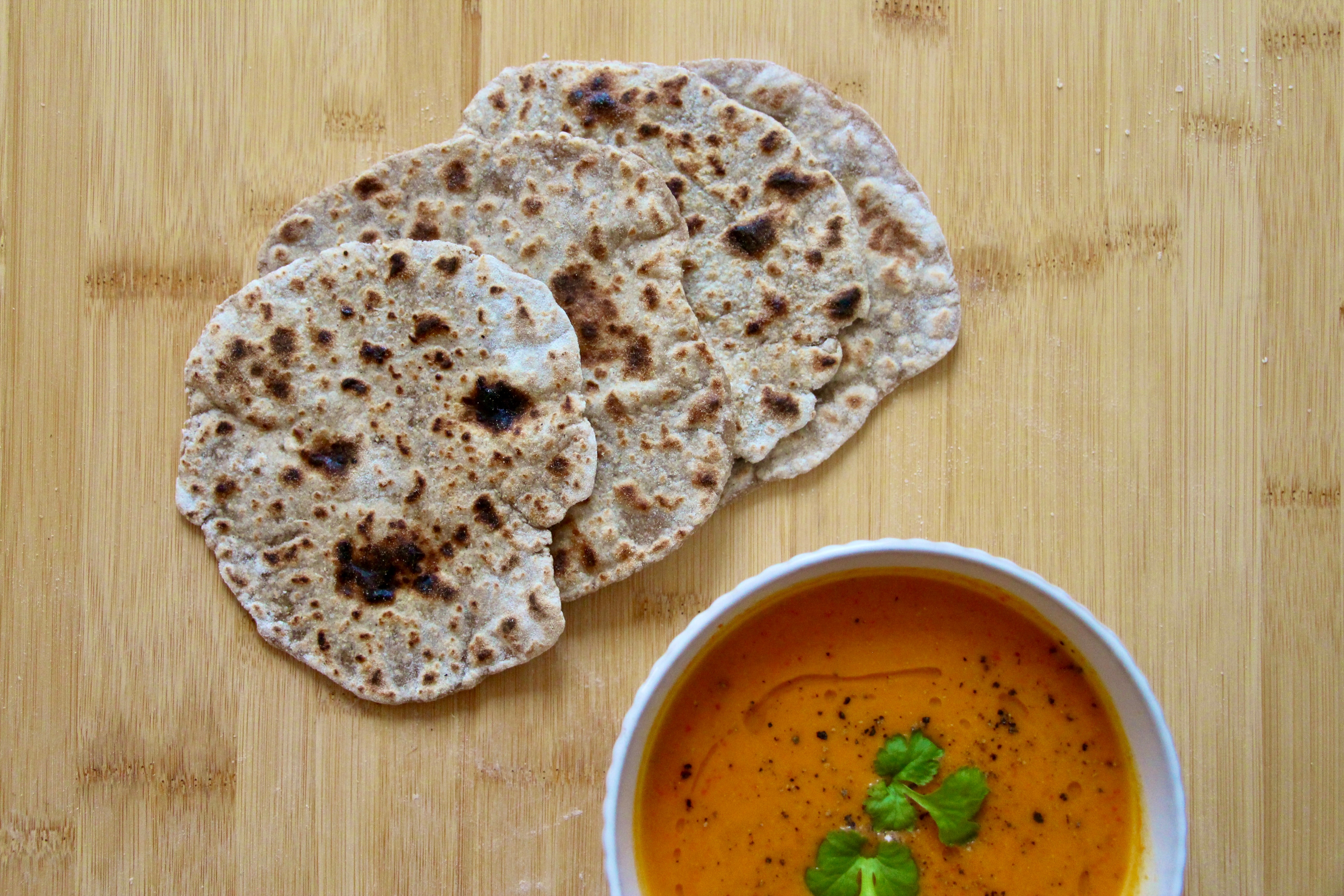 3-Ingredient Flatbreads with 02 Spent Grain Flour