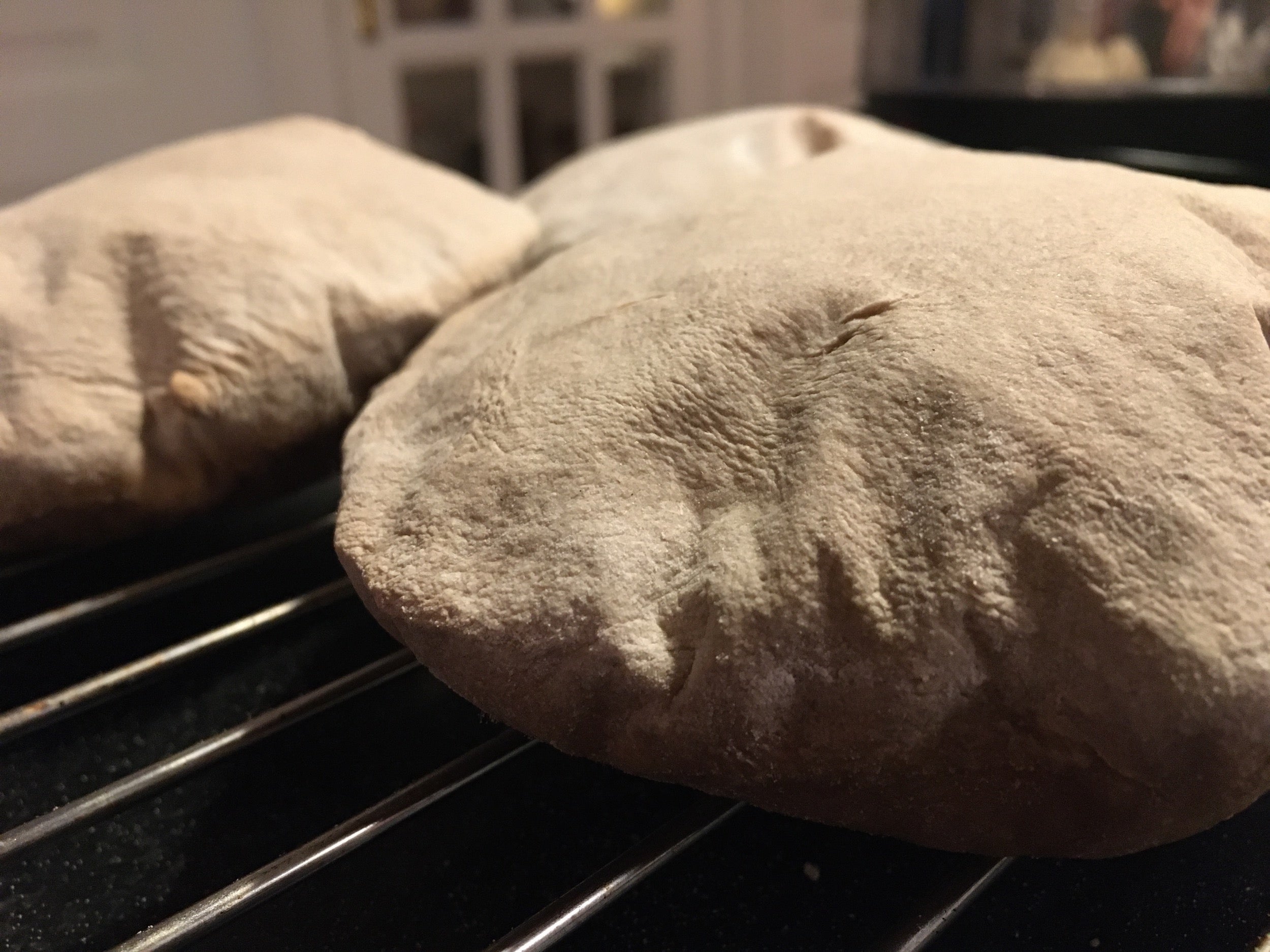 Pita bread with 01 Pilsner Spent Grain Flour