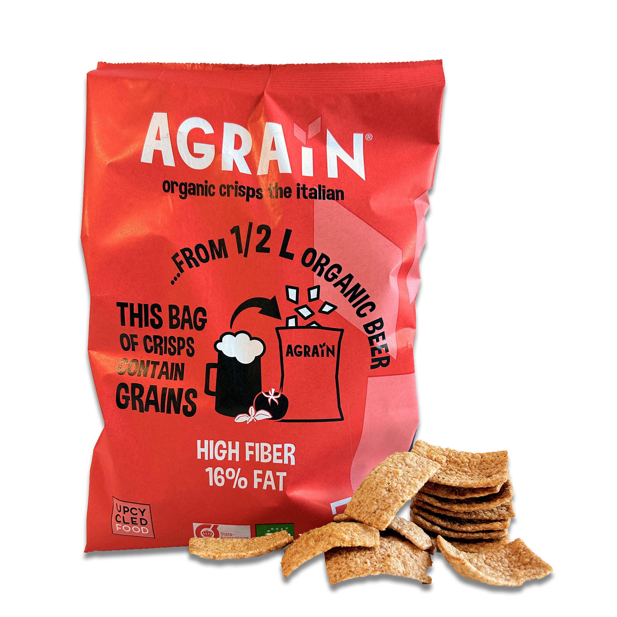 Organic Crisps The Italian - 75 g